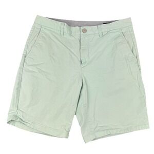BONOBOS Mens Chino‎ Athletic 9" Shorts Aqua - SIZE 33